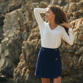 Blouse Salaun - patron de couture - pretty mercerie - mercerie en ligne