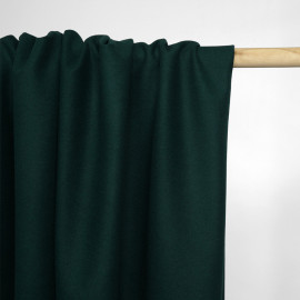 Drap de laine Tartan Noir & Blanc