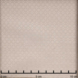 Tissu soie jacquard sandshell à motif tissé graphique | Pretty Mercerie | Mercerie en ligne
