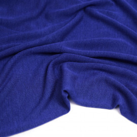 Tissu maille jersey classic blue | Pretty Mercerie | mercerie en ligne