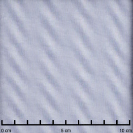 Tissu Lyocell satiné blanc à motif rayure tissé bleu marine | Pretty Mercerie | mercerie en ligne