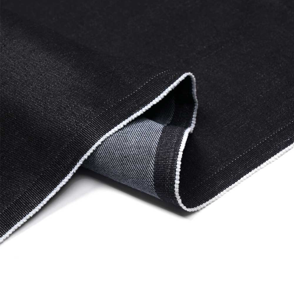Tissu toile denim noir | Pretty mercerie | mercerie en ligne