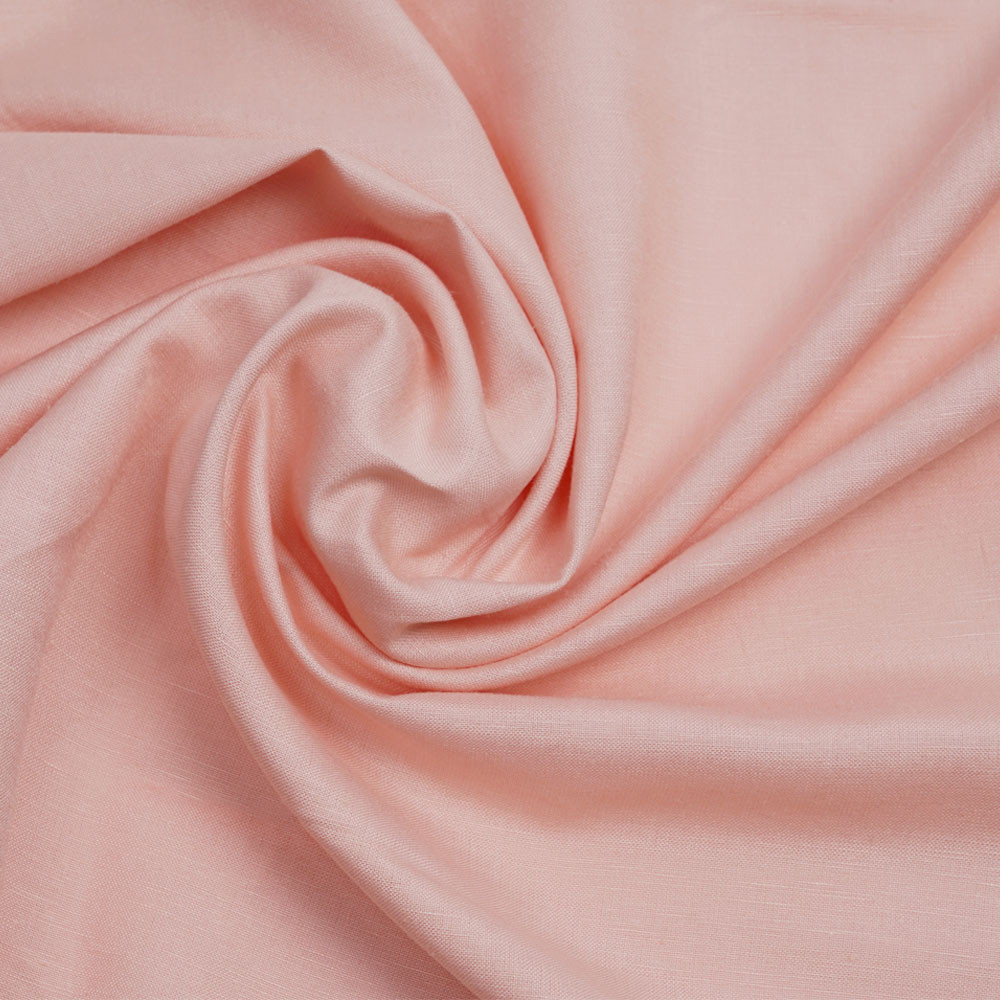 Tissu lin et viscose biscuit - pretty mercerie - mercerie en ligne