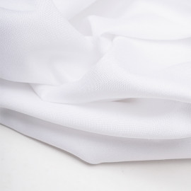 TISSU COTON IMPRIMÉ ANCRE BLEU & BLANC X 10CM