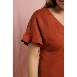 Robe Cozy | patron de couture robe Pretty Mercerie | mercerie en ligne