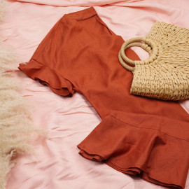 Robe Cozy | patron de couture robe Pretty Mercerie | mercerie en ligne