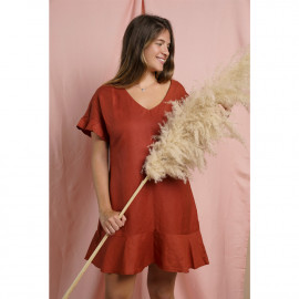 Robe Cozy | patron de couture robe Pretty Mercerie | mercerie en ligne