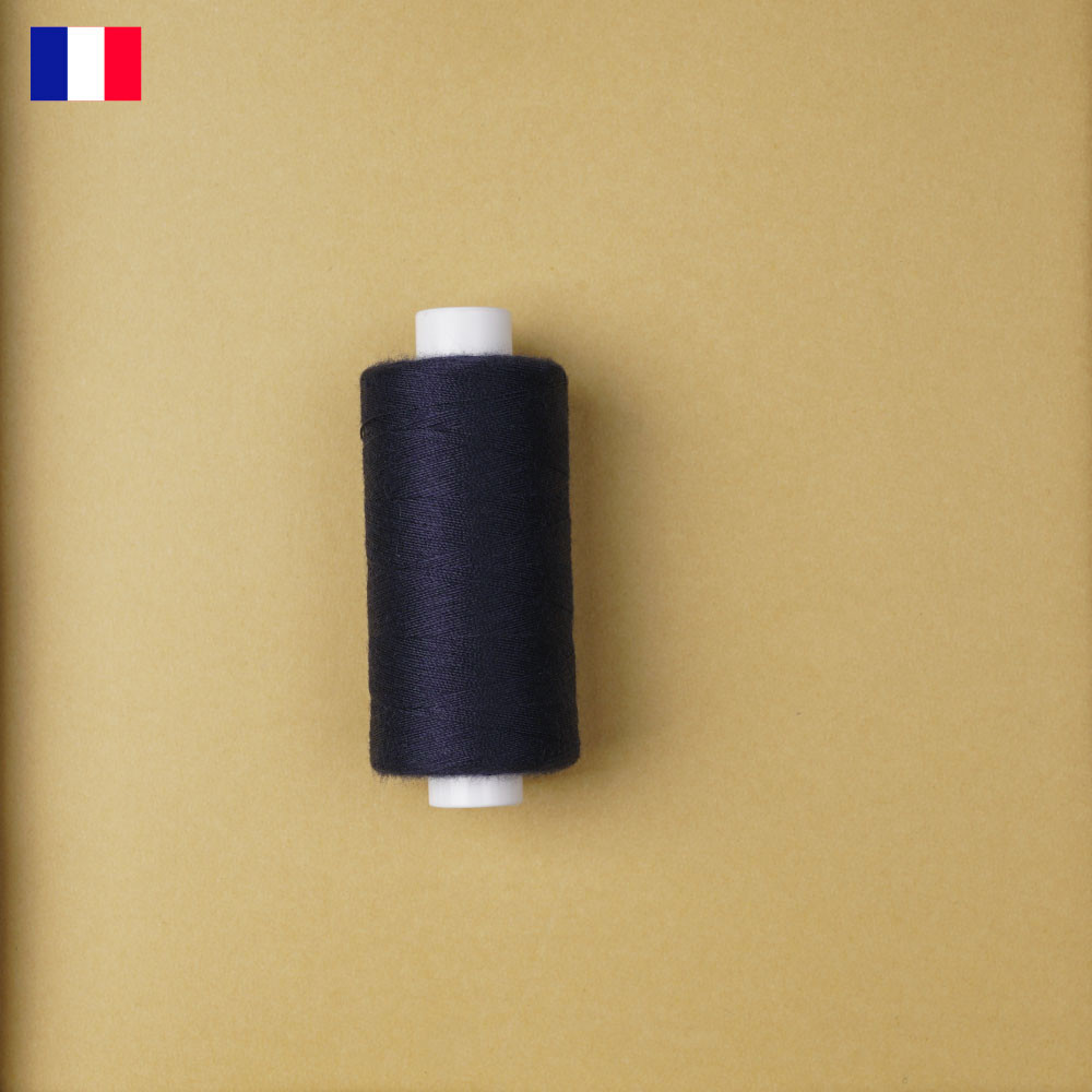 Fil à coudre bleu éclipse haute ténacité 500 m | fabrication française | Pretty Mercerie | Mercerie en ligne