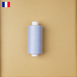 Fil à coudre baby blue haute ténacité 500 m | fabrication française | Pretty Mercerie | Mercerie en ligne