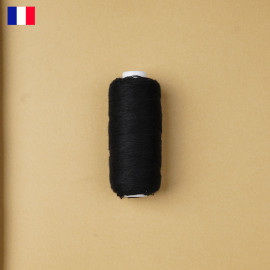 Fil à coudre noir ténacité 500 m | fabrication française | pretty Mercerie | Mercerie en ligne