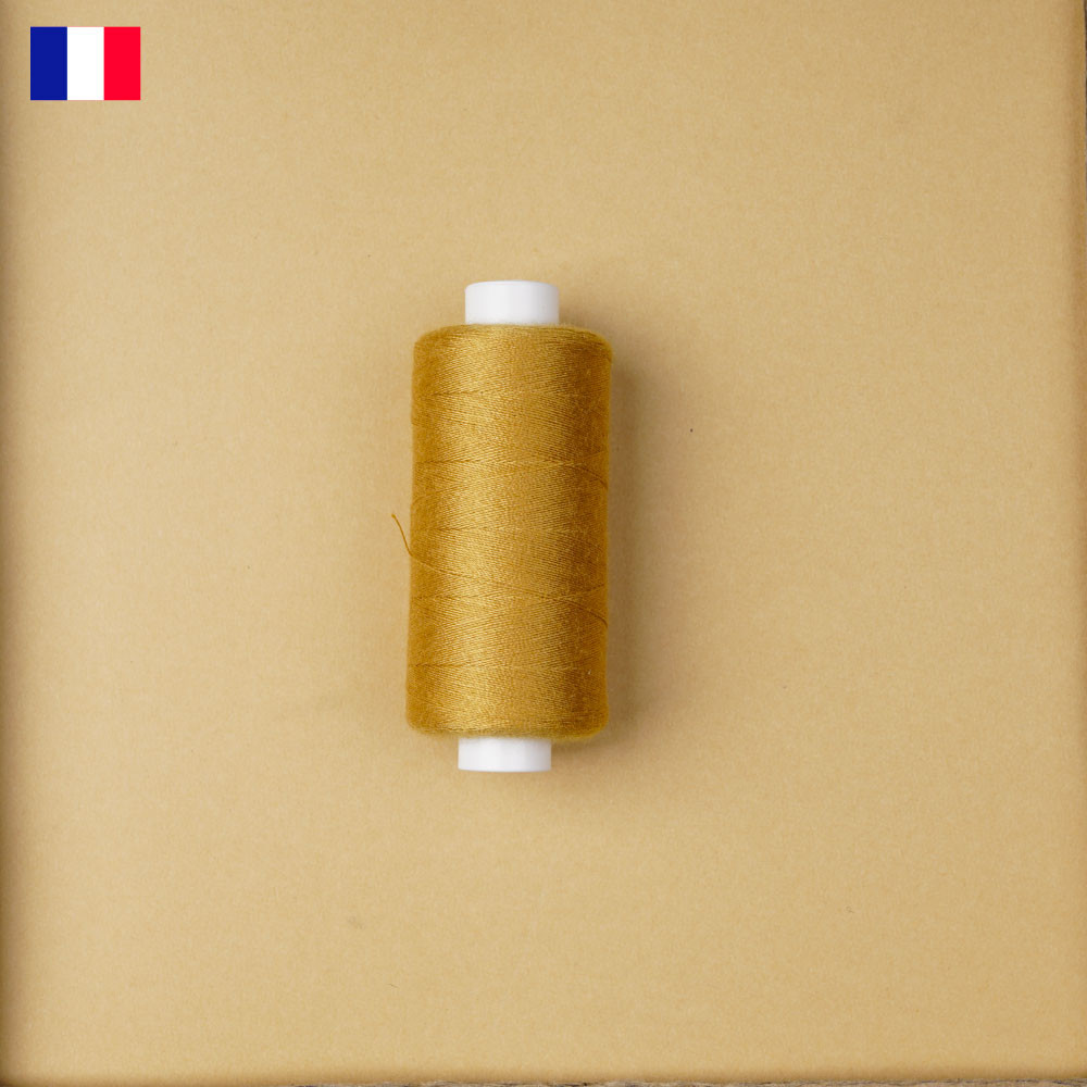 Fil à coudre honey gold ténacité 500 m | fabrication française | pretty Mercerie | Mercerie en ligne