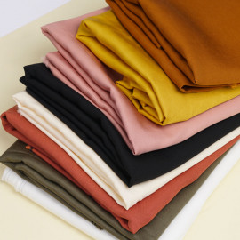 Tissu viscose Tencel et lin blanc | Pretty Mercerie | Mercerie en ligne