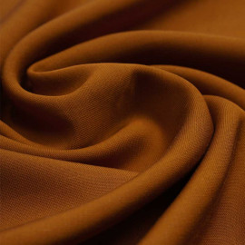 Tissu viscose Tencel et lin ginger | Pretty Mercerie | Mercerie en ligne
