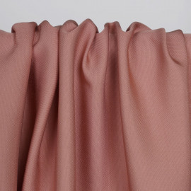 Tissu viscose Tencel et lin rose dawn | Pretty Mercerie | Mercerie en ligne