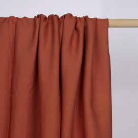 Tissu viscose Tencel et lin mango | Pretty Mercerie | Mercerie en ligne