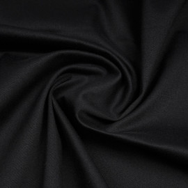 Tissu toile denim stretch noir | Pretty Mercerie | Mercerie en ligne