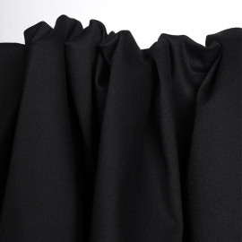 Tissu toile denim stretch noir | Pretty Mercerie | Mercerie en ligne