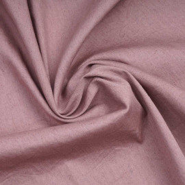 Tissu toile denim stretch vieux rose | pretty mercerie | mercerie en ligne