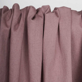 Tissu toile denim stretch vieux rose | pretty mercerie | mercerie en ligne