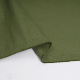 Tissu denim chino pesto - pretty mercerie - mercerie en ligne