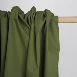Tissu denim chino pesto - pretty mercerie - mercerie en ligne