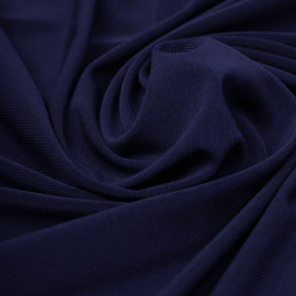 Tissu doublure maillot de bain bleu marine | Pretty Mercerie | Mercerie en ligne