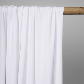 Tissu maillot de bain blanc | Pretty Mercerie | Mercerie en ligne