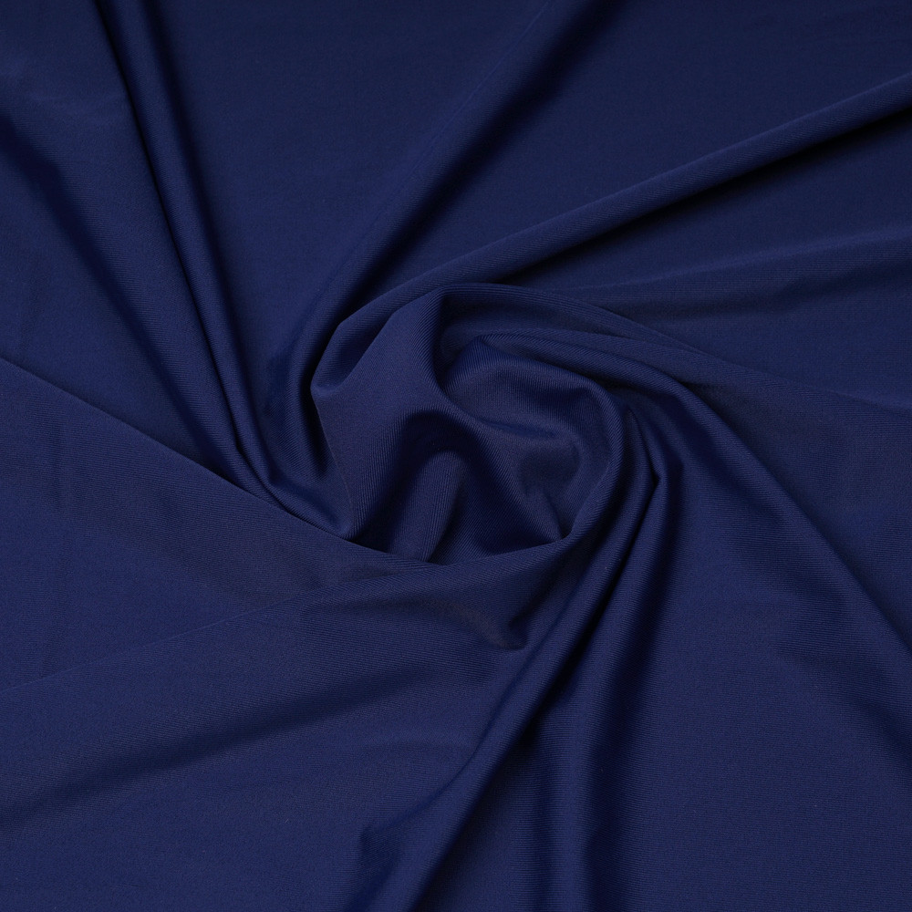 Tissu maillot de bain bleu marine | Pretty Mercerie | Mercerie en ligne