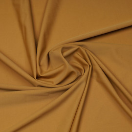 Tissu maillot de bain caramel beurre salé | Pretty Mercerie | Mercerie en ligne