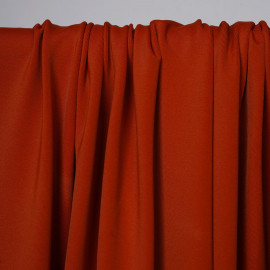 Tissu maillot de bain orange rust | Pretty Mercerie | Mercerie en ligne