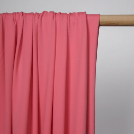 Tissu maillot de bain rose dubarry | Pretty Mercerie | Mercerie en ligne