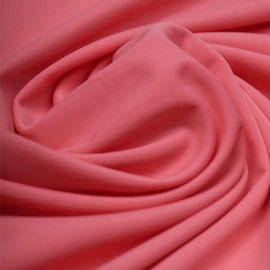 Tissu maillot de bain rose dubarry | Pretty Mercerie | Mercerie en ligne
