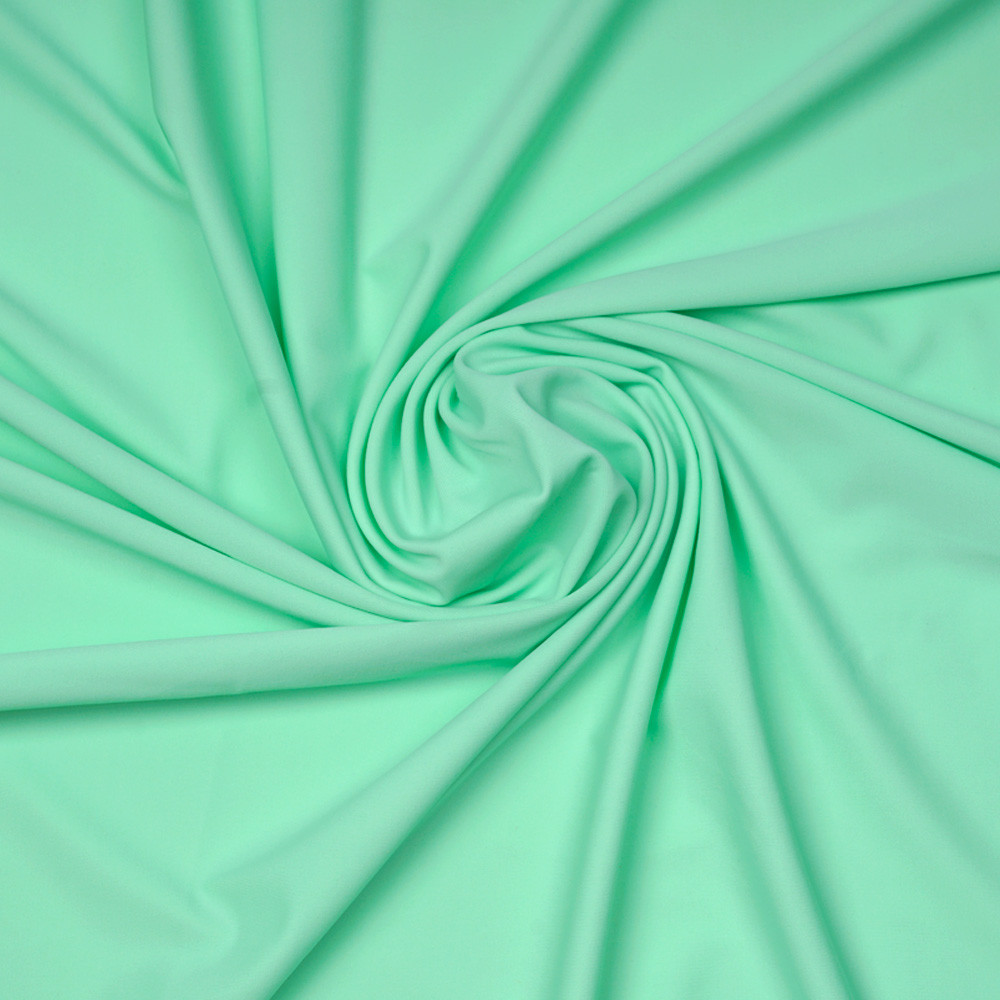 Tissu maillot de bain menthe à l'eau | Pretty Mercerie | Mercerie en ligne