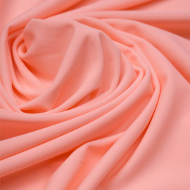 Tissu maillot de bain corail pastel | Pretty Mercerie | Mercerie en ligne