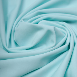 Tissu maillot de bain bleu pastel | Pretty Mercerie | Mercerie en ligne