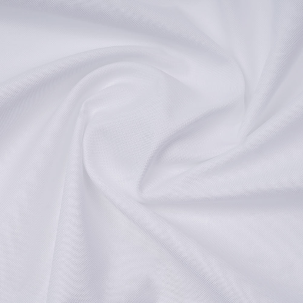 Tissu coton oxford blanc | Pretty Mercerie | mercerie en ligne