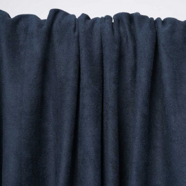 Tissu suédine bleu insignia | Pretty Mercerie | mercerie en ligne