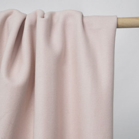 Tissu lainage rose blush | Pretty Mercerie | mercerie en ligne