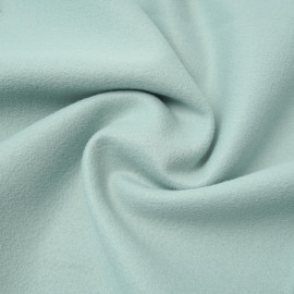Tissu lainage vert pastel | Pretty Mercerie | mercerie en ligne