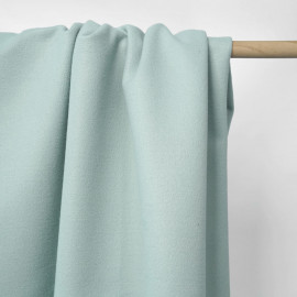 Tissu lainage vert pastel | Pretty Mercerie | mercerie en ligne