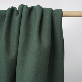 Tissu lainage vert thym | Pretty Mercerie | mercerie en ligne