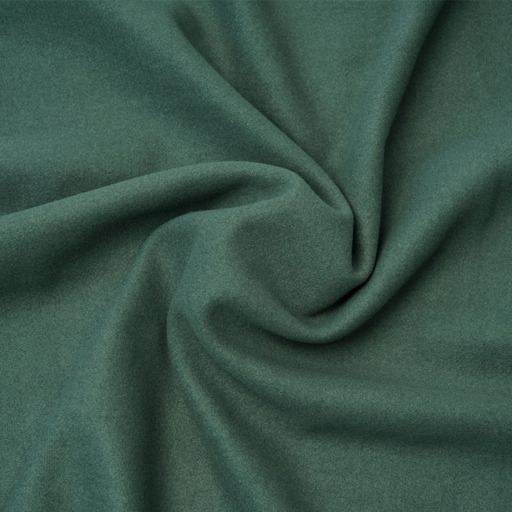Tissu lainage vert thym | Pretty Mercerie | mercerie en ligne