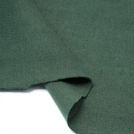 Tissu lainage vert thym | Pretty Mercerie | mercerie en ligne