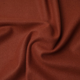 Tissu lainage rouille | Pretty Mercerie | mercerie en ligne