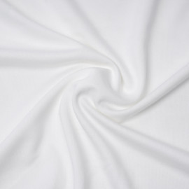 Tissu molleton 100% coton biologique GOTS blanc | Pretty Mercerie | mercerie en ligne