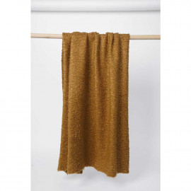 Tissu Tissu lainage maille bouclée cumin | pretty mercerie | mercerie en ligne