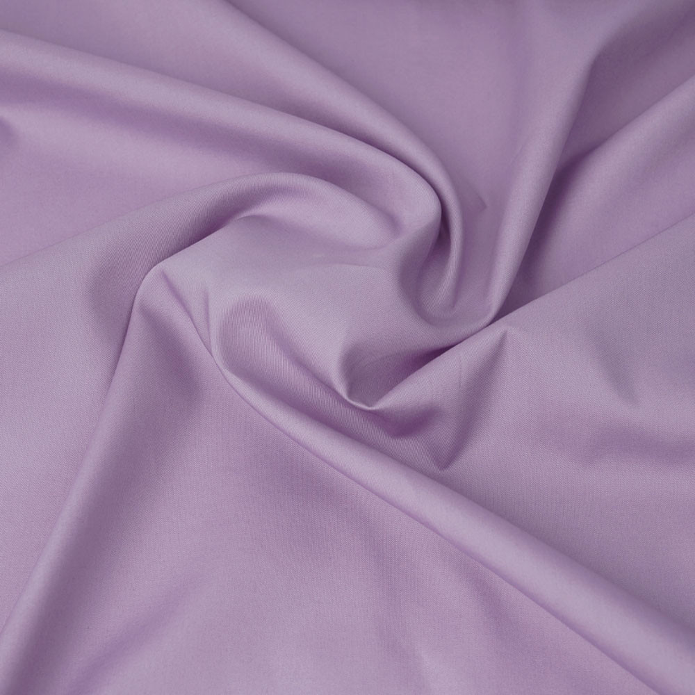 Tissu popeline de coton mauve | Pretty Mercerie | mercerie en ligne