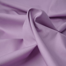 Tissu popeline de coton mauve | Pretty Mercerie | mercerie en ligne