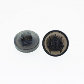 Bouton rond bitume dilué