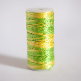 FIL A BRODER BRIGHT LIME GREEN & AURORA